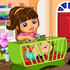  Little Babysitter Slacking   -   